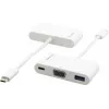 Kramer ADC-U31C/M1 USB-C auf VGA Adapter Weiß 99-97210003
