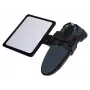 Socket Mobile DuraScan D740 Leistungsstarker Barcode-Leser Grau und Handyhalterung