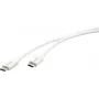 Kramer C-USB/CB-10 USB 2.0 Kabel, USB-C Stecker auf USB-B Stecker, 3 m, Weiß 96-02357110