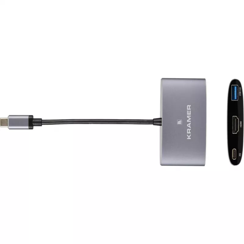 Kramer KDock-1 USB-C Dockingstation mit HDMI, 2x USB 3.0, Gigabit Ethernet, 60W PD 91-00016099