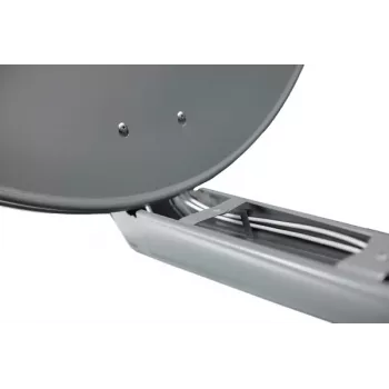 AXING SAA 85-02N Aluminium-Satellitenantenne 85 cm, Anthrazit SAA08502N