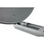 AXING SAA 85-02N Aluminium-Satellitenantenne 85 cm, Anthrazit SAA08502N