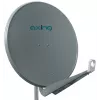 AXING SAA 85-02N Aluminium-Satellitenantenne 85 cm, Anthrazit SAA08502N