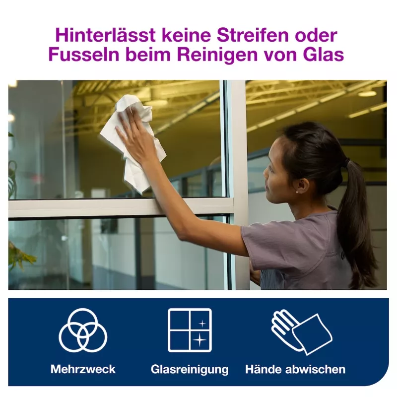 Tork Premium M2 Centrefeed Putzpapierrollen Weiß, 1-lagig, 471 Blatt, 6 Rollen (130034)