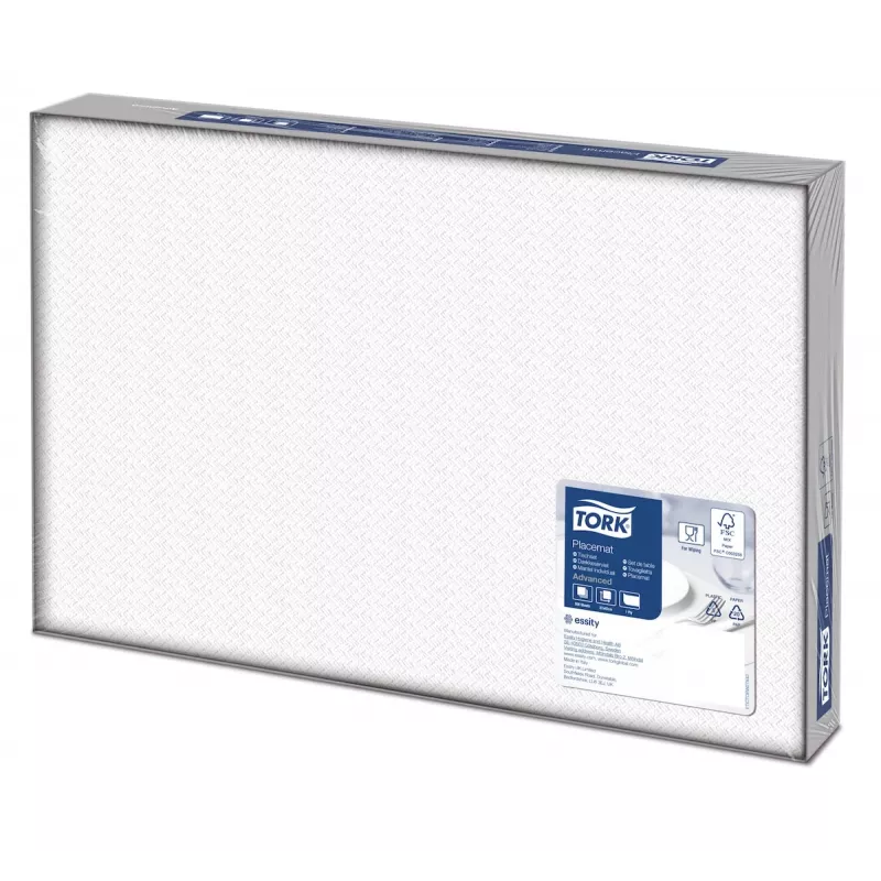 Tork Advanced Weiße Platzsets 27 x 42 cm, 500 Stück (474539)