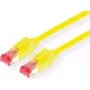 DRAKA HP-FTP Patchkabel Cat.6, 0,5 m Gelb 21.05.6002