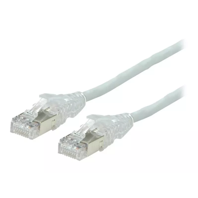 DÄTWYLER Cat.5e S/UTP Kupfer-Patchkabel, PVC-Mantel, AMP v2 Stecker, Schwarz, 1,0 m 21.15.7031