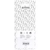 Artoz 3D Türkranz Papieraufkleber, 6er-Pack 185600-221