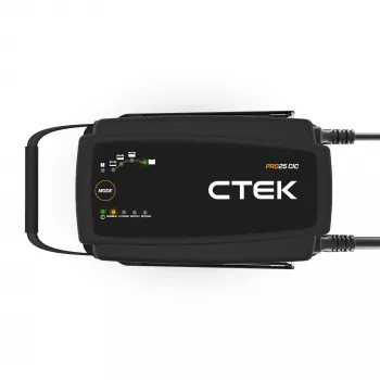 CTEK PRO25 CiC EU 40-480 Professionelles 12V 25A Automatisches Batterieladegerät für Blei-Säure- & Lithium-Batterien
