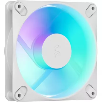 Fractal Design Dynamic 3-12 Reverse RGB White Gehäuselüfter, 120mm, PWM, ARGB, Reverse Blade FD-F-DR3-1205
