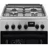 Electrolux LKK540232X 50 cm freistehender Gasherd mit Elektrobackofen, Edelstahl