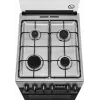 Electrolux LKK540232X 50 cm freistehender Gasherd mit Elektrobackofen, Edelstahl