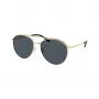 Michael Kors Damen-Sonnenbrille MK1138-101487 Goldfarbenes Gestell, dunkelgraue Gradientgläser 58mm