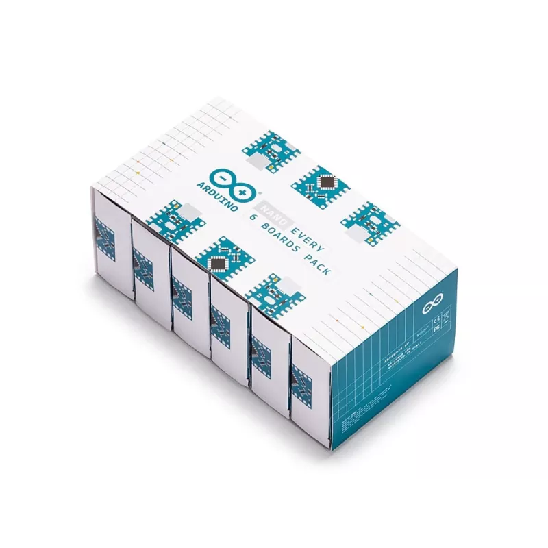 Arduino Nano Every Board 3er-Pack - ATmega4809 Mikrocontroller-Entwicklungsboard ABX00028-3P