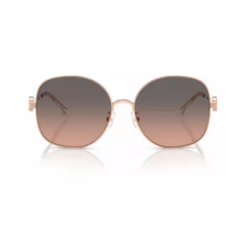 Tory Burch TY6112-3358G9 Damen-Sonnenbrille, Havana-Rahmen, Braune Gradient-Gläser, 56mm