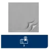 TORK Soft Dinner Advanced Anthrazit 3-lagige Servietten 39 x 39,5 cm, 100 Stück (509401)