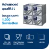 TORK Soft Dinner Advanced Anthrazit 3-lagige Servietten 39 x 39,5 cm, 100 Stück (509401)