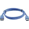 Kramer Electronics USB-A Stecker auf USB-A Buchse 3.0 Verlängerungskabel 1,6 m Schwarz (96-02310006)