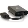 C2G HDMI-auf-VGA-Dongle mit Stromversorgung und 3,5-mm-Audio 80501