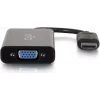 C2G HDMI-auf-VGA-Dongle mit Stromversorgung und 3,5-mm-Audio 80501