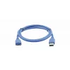 Kramer C-USB3/MICROB USB 3.2 Gen 1 Kabel, USB-A auf Micro-USB B, 1,8 m, Blau 96-02356006
