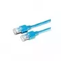 Dätwyler 21.05.8104 10m SFTP Cat5e Patchkabel, RJ-45 auf RJ-45, halogenfrei, blau