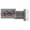AXING SCO411 Quad-LNB (SCO00411) - 4-Ausgang Universal-LNB für Satellitenempfang