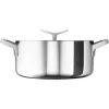 Electrolux E9KLSA11 Kochtopf mit Deckel, 3 L, rund, Chrom
