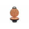 Trisa Retro Waffeleisen herzförmig 5 Waffeln Schwarz (7384,4212)