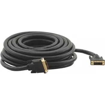 Kramer C-DM/DM/XL Serie DVI-D Single Link Kabel, DVI-D Stecker zu DVI-D Stecker, 10,6 m, Schwarz, Rändelschrauben (94-0111035)