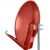AXING SAA 85-03N Aluminium-Satellitenantenne 85 cm, Anthrazit SAA08503N