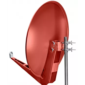 AXING SAA 85-03N Aluminium-Satellitenantenne 85 cm, Anthrazit SAA08503N