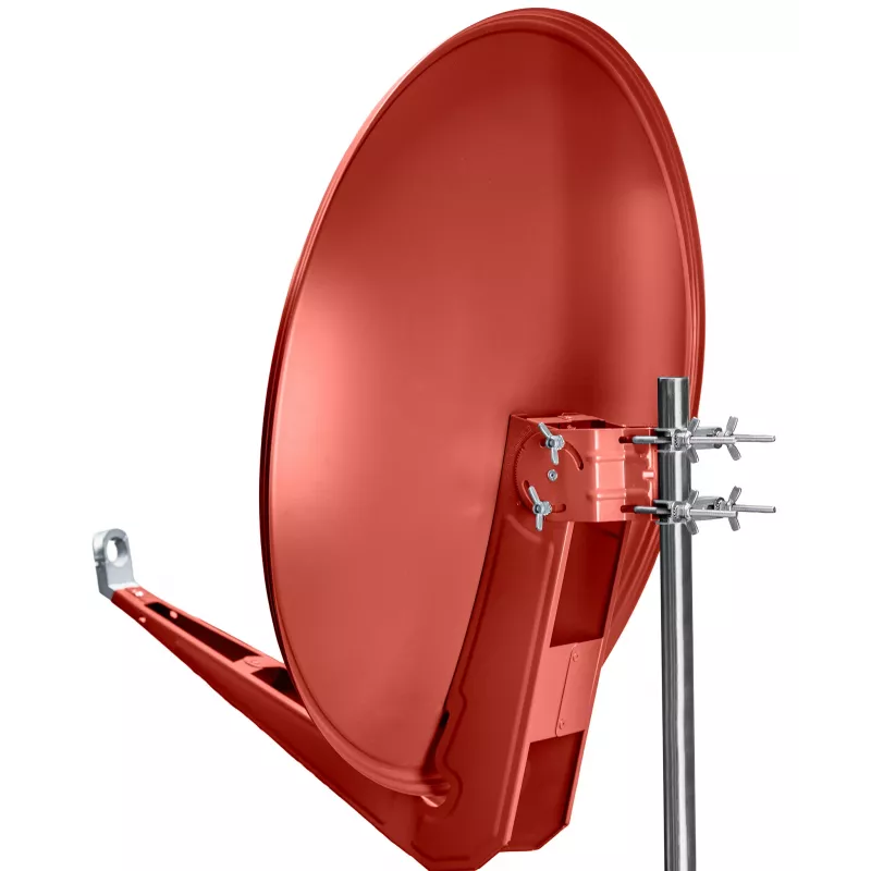 AXING SAA 85-03N Aluminium-Satellitenantenne 85 cm, Anthrazit SAA08503N