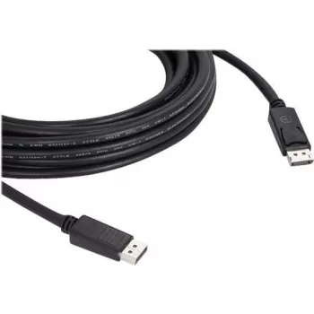 Kramer C-DP-50 DisplayPort-Kabel 15,2m 4K Schwarz verriegelt 97-0617050