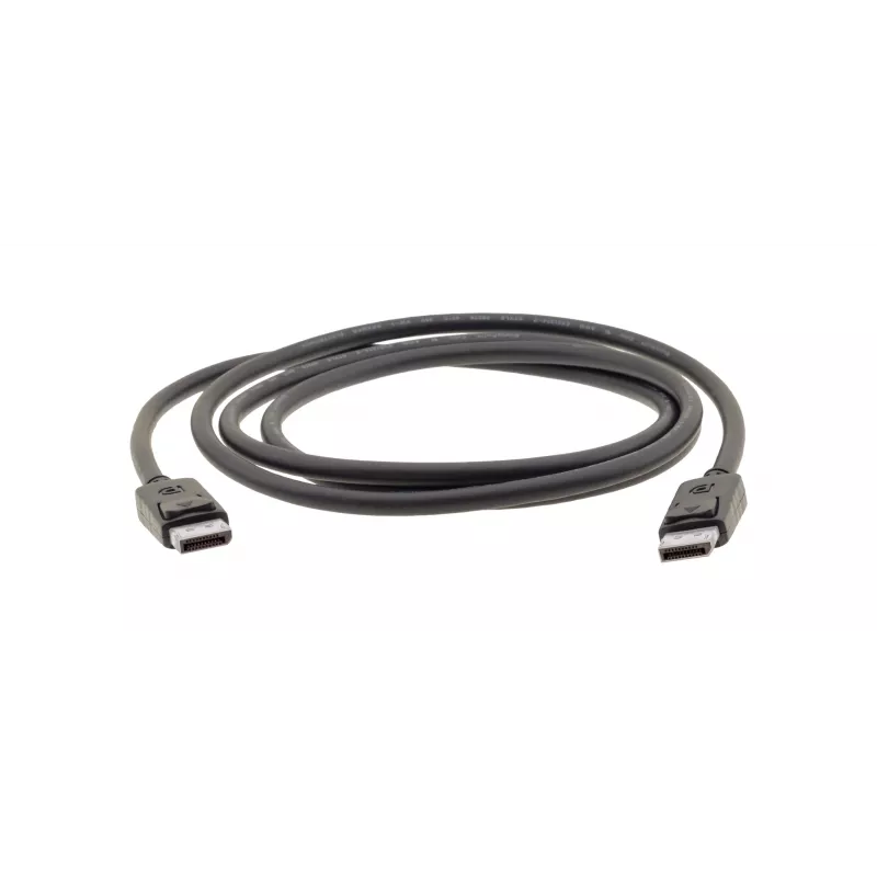 Kramer C-DP-50 DisplayPort-Kabel 15,2m 4K Schwarz verriegelt 97-0617050