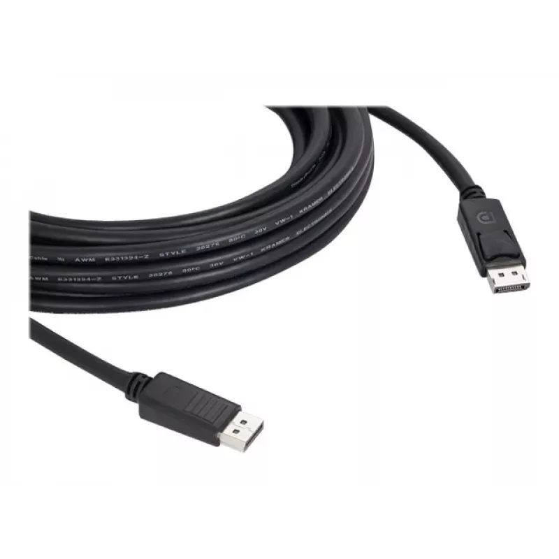 Kramer C-DP-50 DisplayPort-Kabel 15,2m 4K Schwarz verriegelt 97-0617050