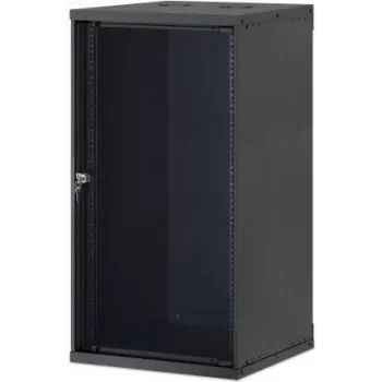 Intellinet 19 inch Netzwerk-Wandschrank, Basic Line, 20U, 560 mm Tiefe, Schwarz RAL 9005 (716796)