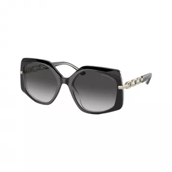 Michael Kors Damen Cat-Eye-Sonnenbrille MK217731068G5 Dark Tortoise/Brown Gradient 56mm