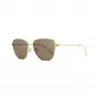 Tory Burch Damen TY6105 eckige Sonnenbrille, dunkel Havanna Rahmen, braun Gradient Gläser, 55mm TY6105-32787N