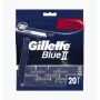 Gillette Blue II Einwegrasierer für Männer, 20 Stück, Zwillingsklingen mit Lubrastrip 7702018466757
