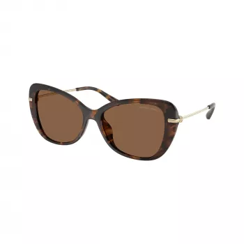 Michael Kors Damen-Sonnenbrille MK2230U30063G Dark Tortoise Brown Gradient 56/16/140 mm