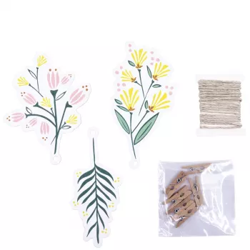 Artoz Papier-Geschenkanhänger Mehrfarbig 6 Stück (144500-262)