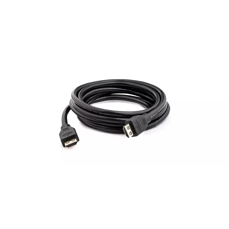 Kramer C-HMU-3 Ultra High Speed HDMI-Kabel mit Ethernet, 0,9 m, verriegelbare Stecker, Schwarz, 8K 60 Hz 97-0102003
