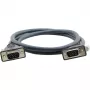 Kramer C-MGM/MGM-6 VGA-Kabel, HD-15 Stecker auf HD-15 Stecker, 1,8 m, angespritzt, Schwarz 92-7201006