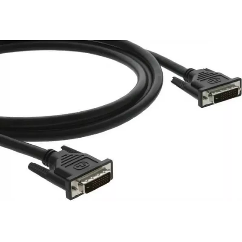 Kramer C-DM/DM-6 DVI-D Dual-Link-Kabel, 1,8 m, angespritzt, Schwarz 94-0101006