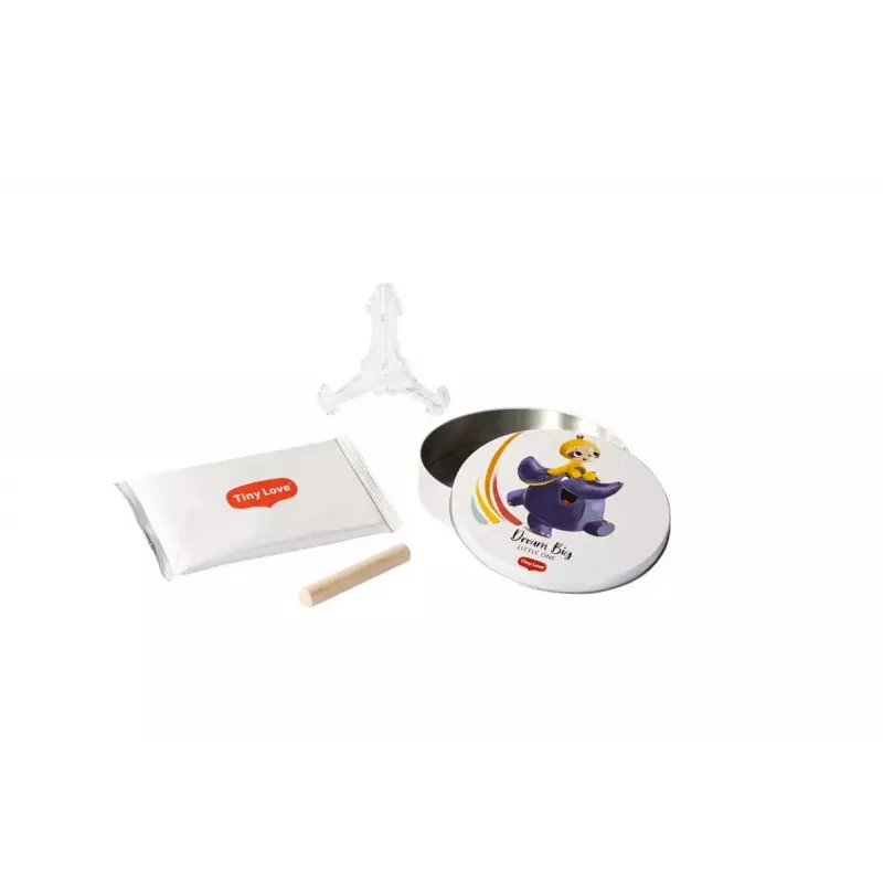 Tiny Love Magic Box Rundes Baby Hand- und Fußabdruck-Erinnerungsset