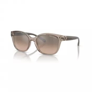 Armani Exchange Damen-Sonnenbrille AX4127S, Havanna-Fassung, braunes Gradient-Glas, 54/17/140 mm AX4127S82408Z