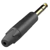 Neutrik NP3XX-AU-0 1/4 inch TRS Klinkenstecker mit vergoldeten Kontakten