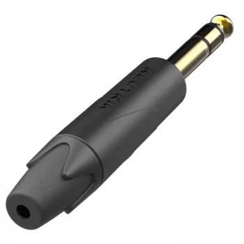 Neutrik NP3XX-AU-0 1/4 inch TRS Klinkenstecker mit vergoldeten Kontakten