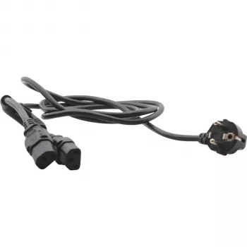 Kramer C-ACY/EU Netzkabel - CEE 7/7 auf IEC C13, 1,83 m, Schwarz 91-000499